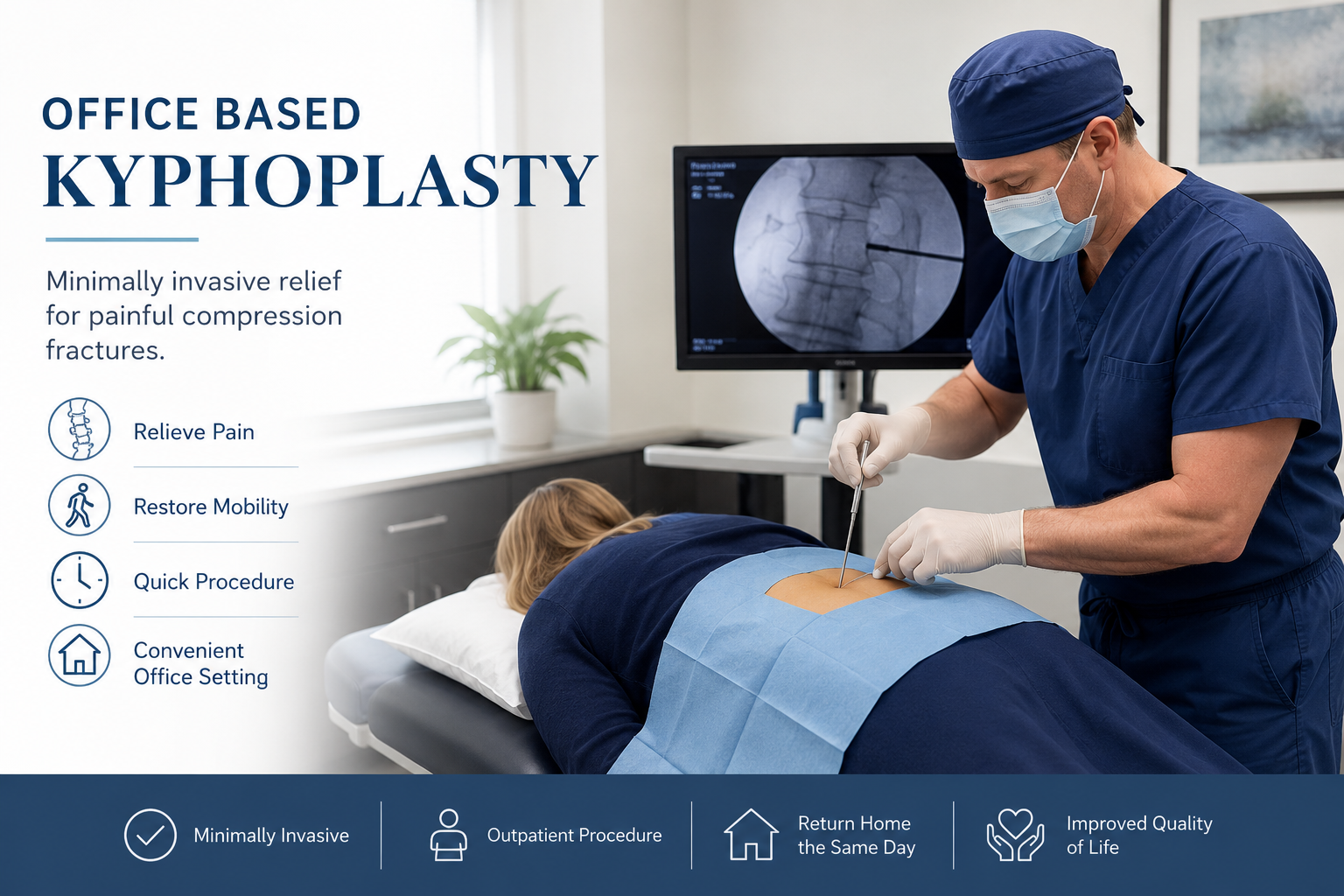 Office-Based Kyphoplasty: minimally invasive relief for painful compression fractures